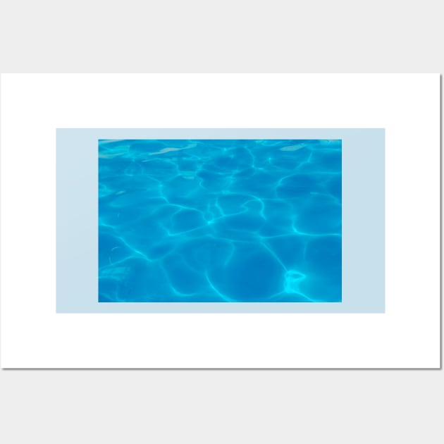 Water in Swimming Pool Wall Art by jojobob